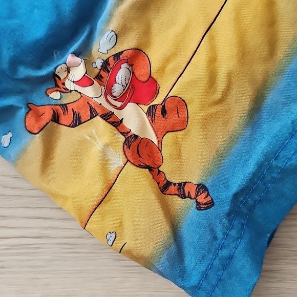 Vintage Disney Pooh Swim Trunks / Shorts 12 Months - Picture 9 of 13